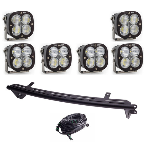 Baja Designs XL80 LED Light Kit Bull Bar for Ford F-250/350 2023+ with Toggle - (Multi-Pattern - Clear)