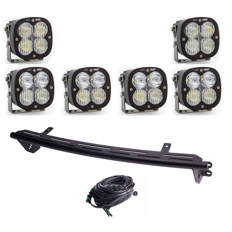 Baja Designs XL80 LED Light Kit Bull Bar for Ford F-250/350 2023+ with Toggle - (Multi-Pattern - Clear)
