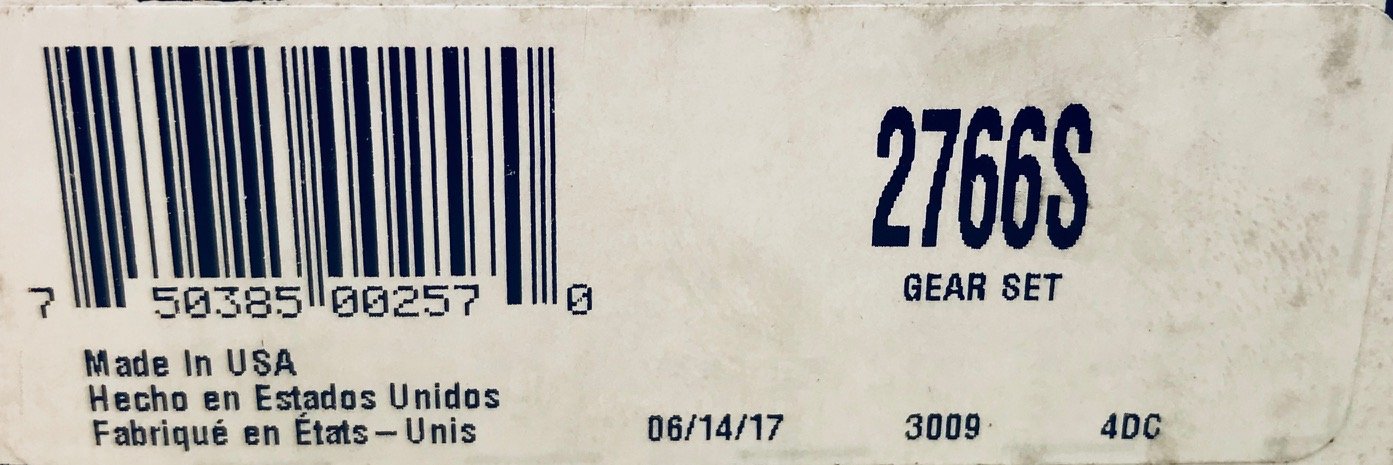 Timing Cloyes Gears 2766S