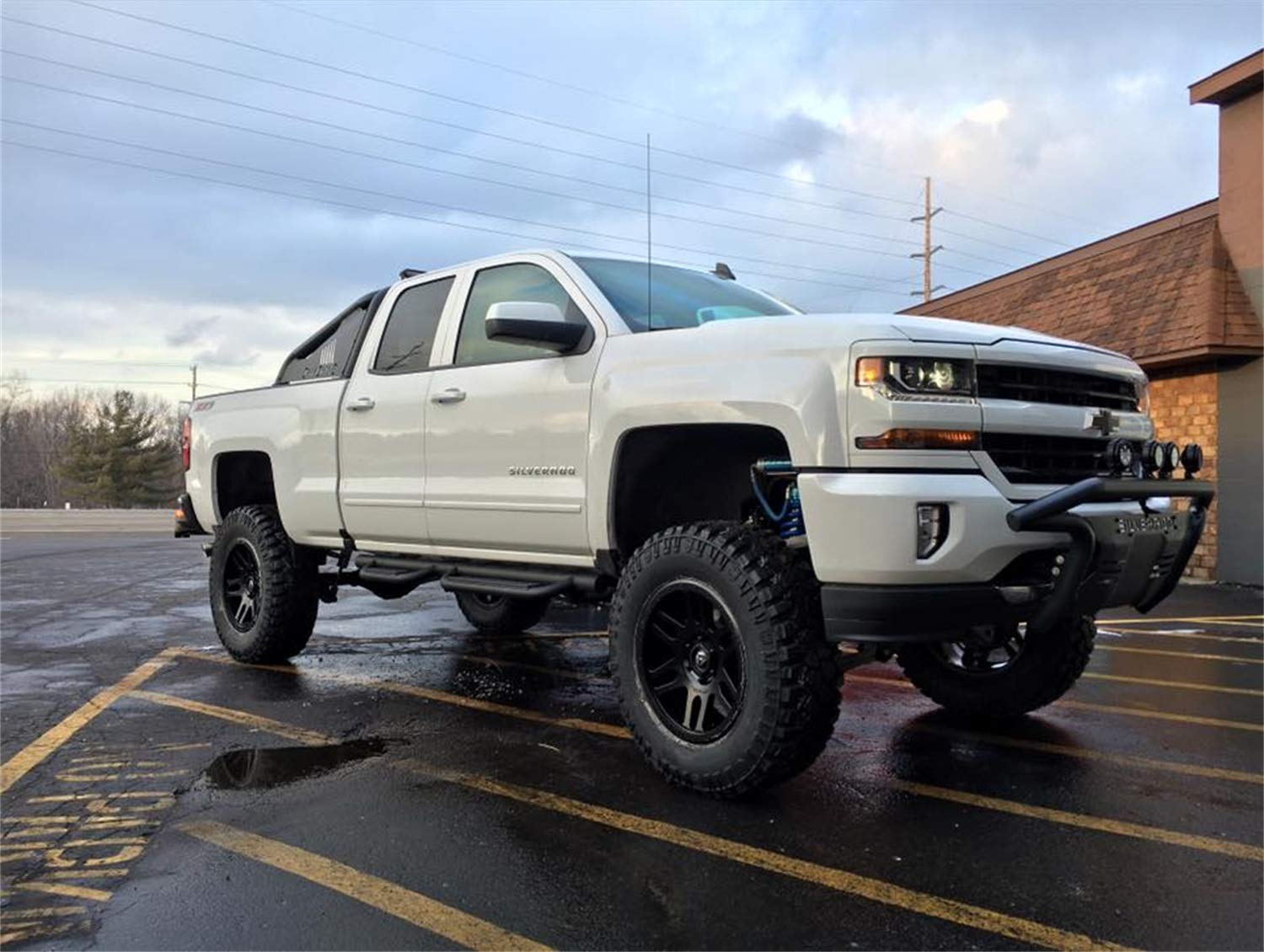 SUPERLIFT SUSPENSION RealTruck 8" Lift Kit for Silverado/Sierra | Complete Lift Kit with King Coilovers | K908KG | Fits 2014-18 Chevrolet Silverado/GMC Sierra 1500 4WD w/ OE Alum or Stamp Steel Arms