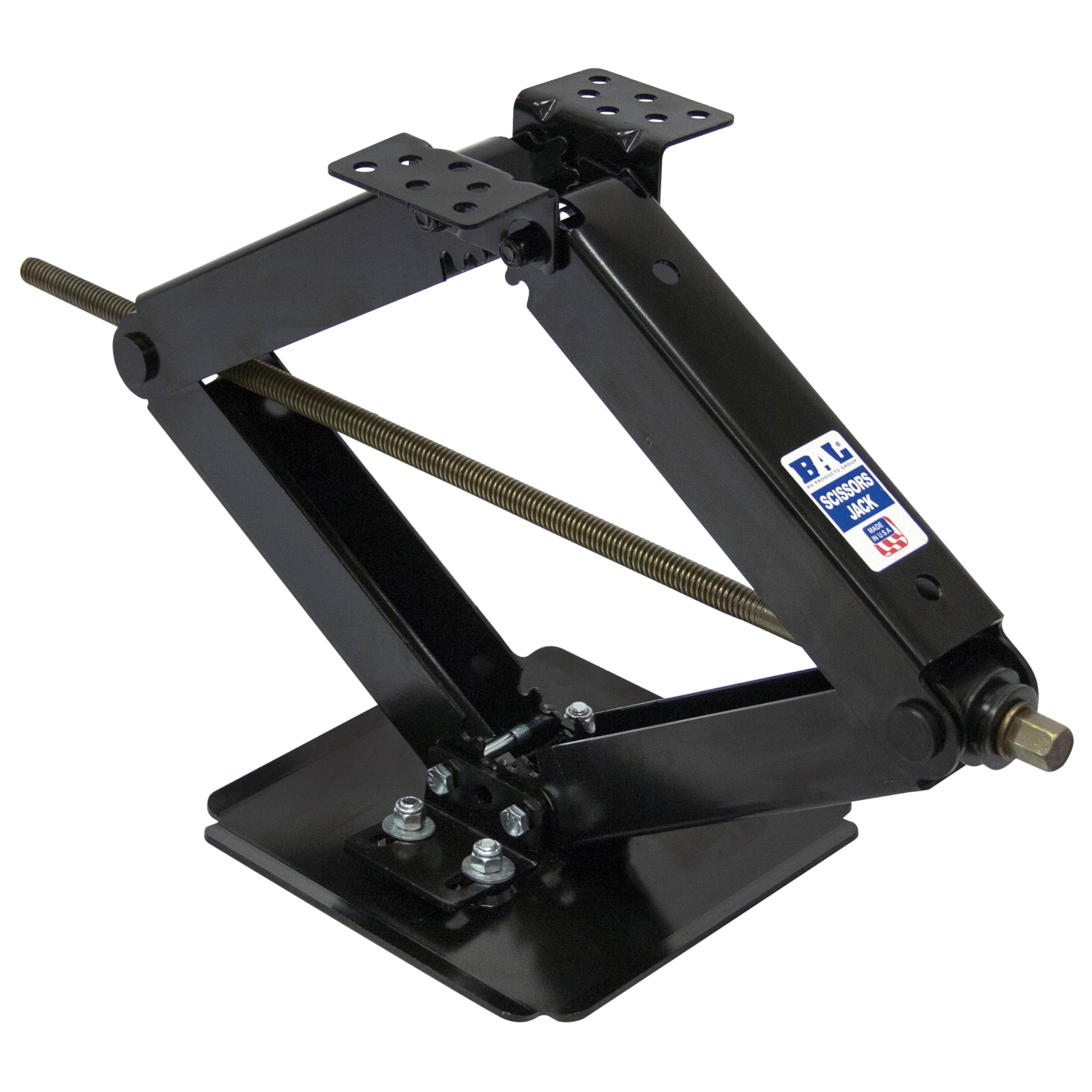 Big Bad Foot Pad BAL 29160 – 10" x 10" Oversized Jack Base for RVs & Trailers – Prevents Sink-In, Distributes Weight, Heavy-Duty Construction, Easy Attachment