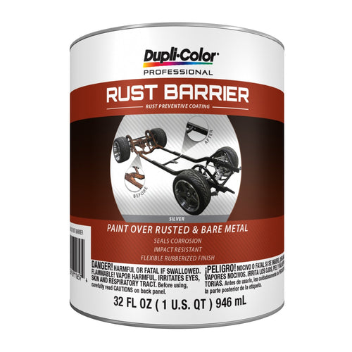 Rust Preventative Coating Dupli-Color ERBQ10200 - Silver Black Paint – 32 Fl Oz Paint Can