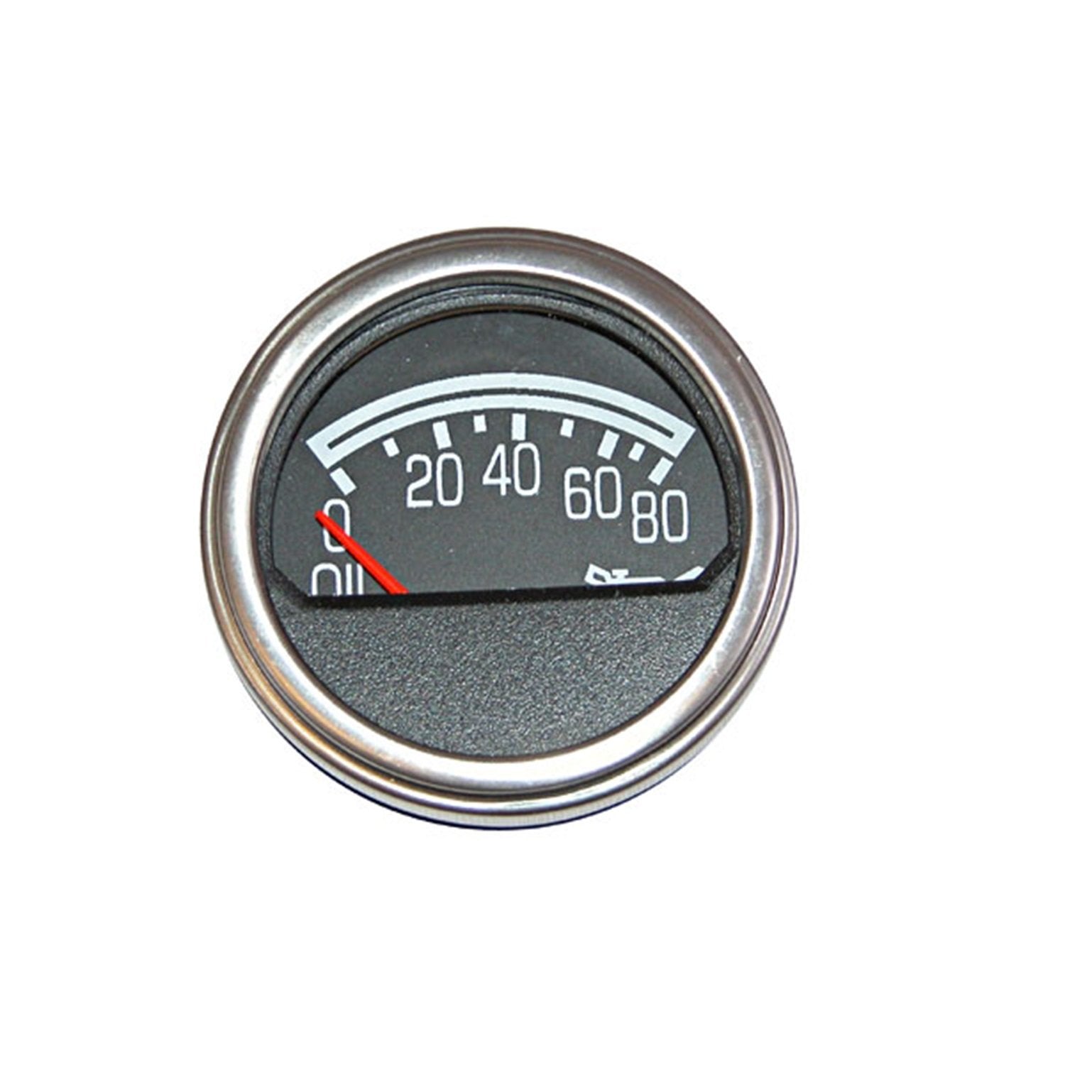 17215.04 | Omix-Ada | Engine Oil Pressure Gauge | OE Reference: 5750279 | Fits 1976-1983 Jeep CJ5; 1976-1986 Jeep CJ7; 1981-1985 Jeep Scrambler