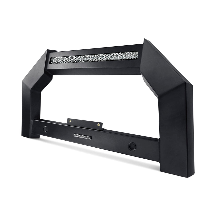 Bull Bar Black Horse Armour No skid plate Matte Black Compatible with 2021-2024 Ford Bronco Sport-AB-F07