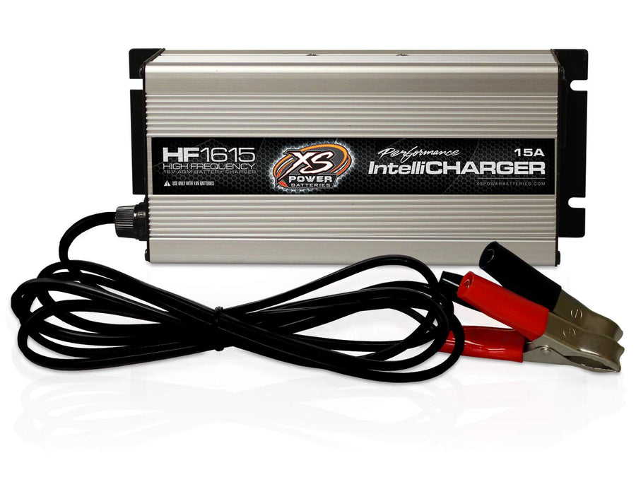 15A XS Power 16 Volt Car Audio/Racing High Frequency AGM IntelliCharger