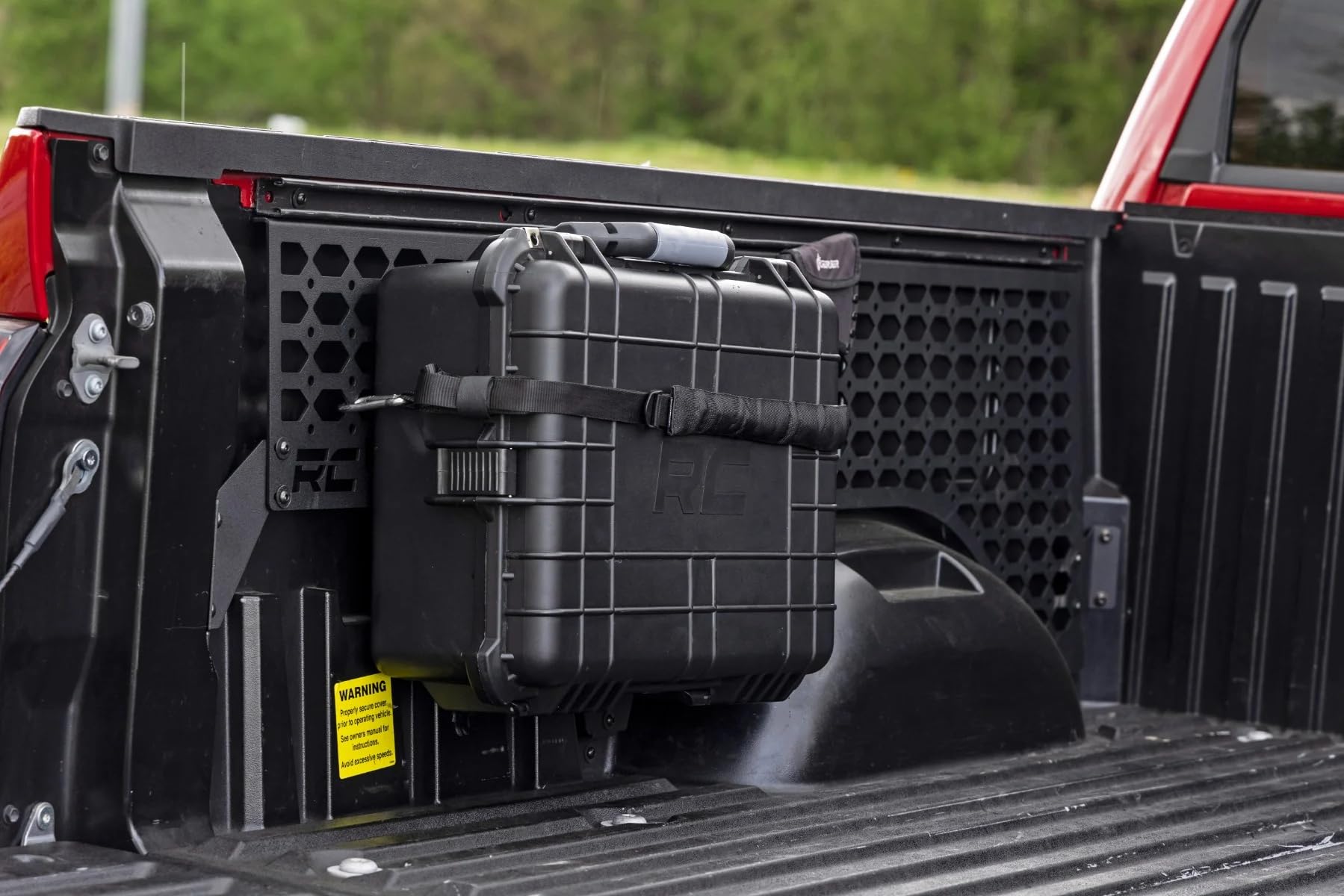 Rough Country Molle Panel Kit Bedside for Toyota Tundra (2022-2024) - Durable Steel Construction, Driver & Passenger Side Install, Unlimited Accessory Mounting Options