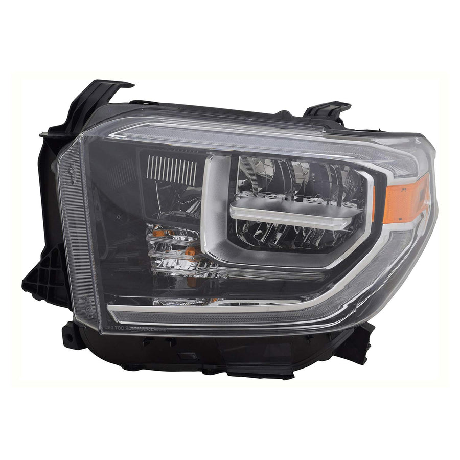 Left TYC Headlight Assembly Compatible with 2018-2021 Toyota Tundra