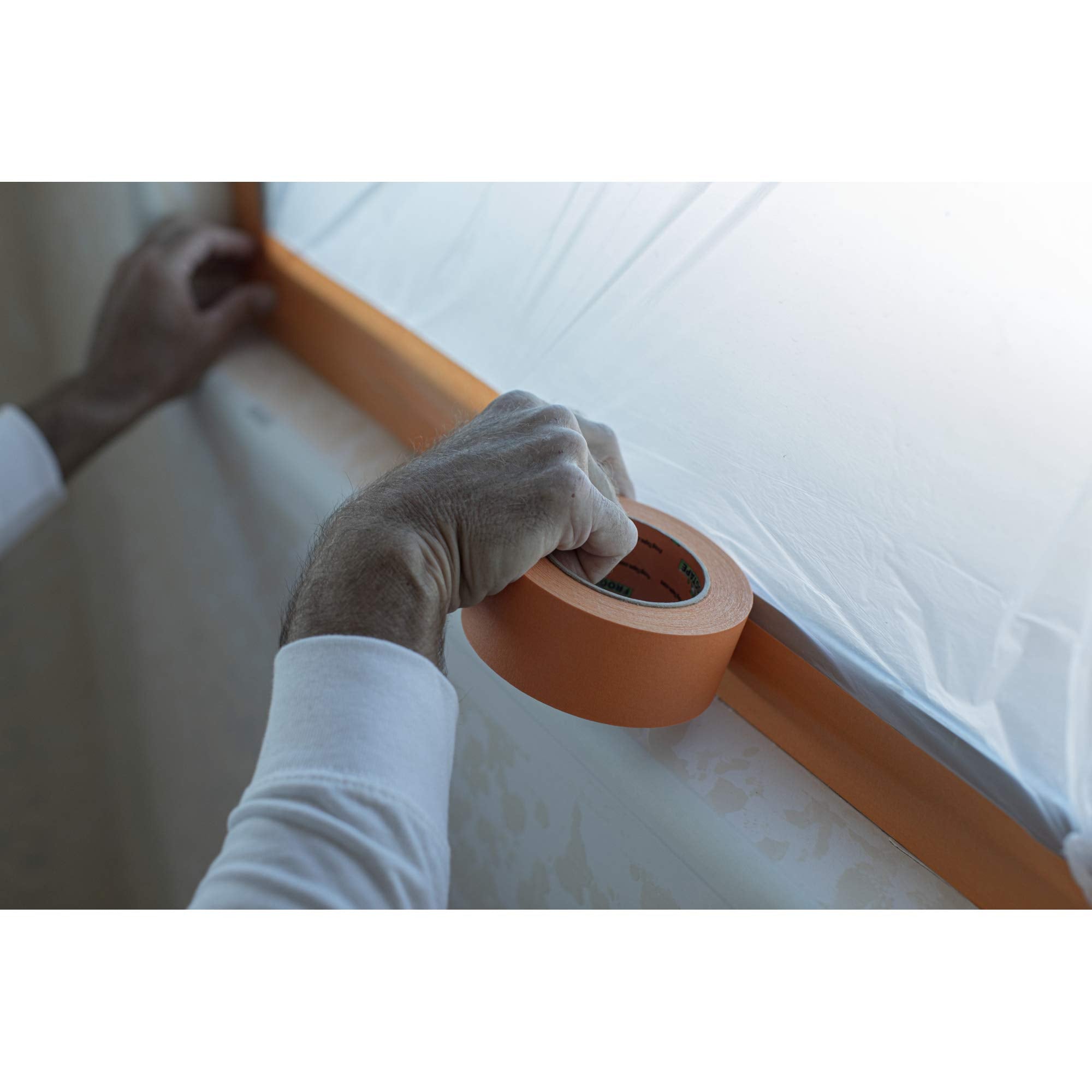 FrogTape Pro Grade Shurtape Painter's Tape, Orange, 1.41" x 60 Yards, 4-Pack