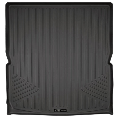 Husky Liners Cargo Liner Weatherbeater | Fits 2017-2024 GMC Acadia Behind (Excludes All Terrain Model) (to Back of 2nd Row Over Folded Flat 3rd Row) | 1-pc Black - 28141