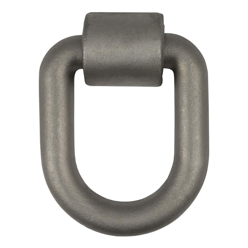 CURT 3 x 4-Inch Weld-On Trailer D-Ring Tie Down Anchor, 46,760 lbs Break Strength 83780
