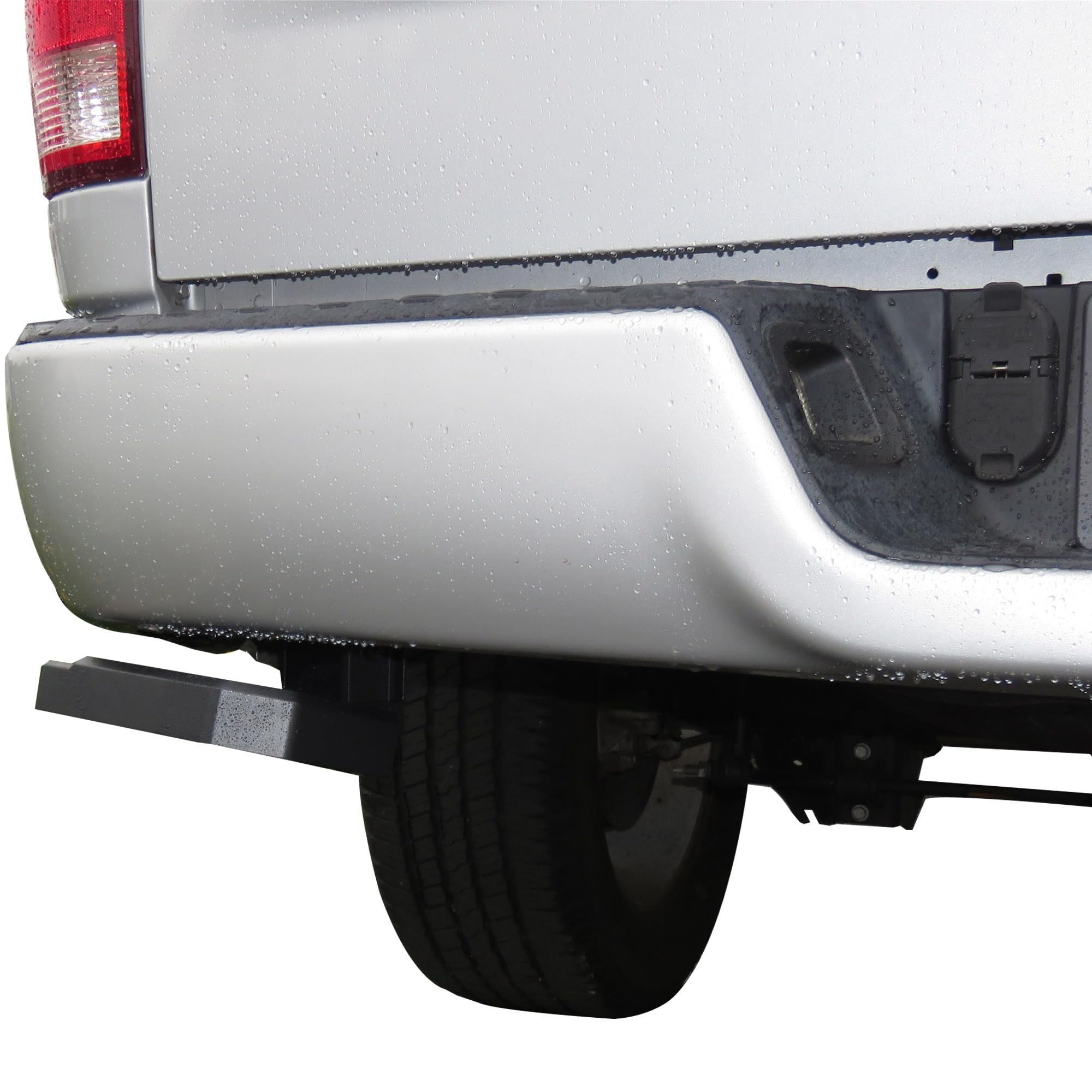 Retractable Black Horse Truck Bed Corner Step Compatible with 09-10 Dodge 1500|19-24 Ram 1500 Classic|11-18 Ram 2500-3500-1500