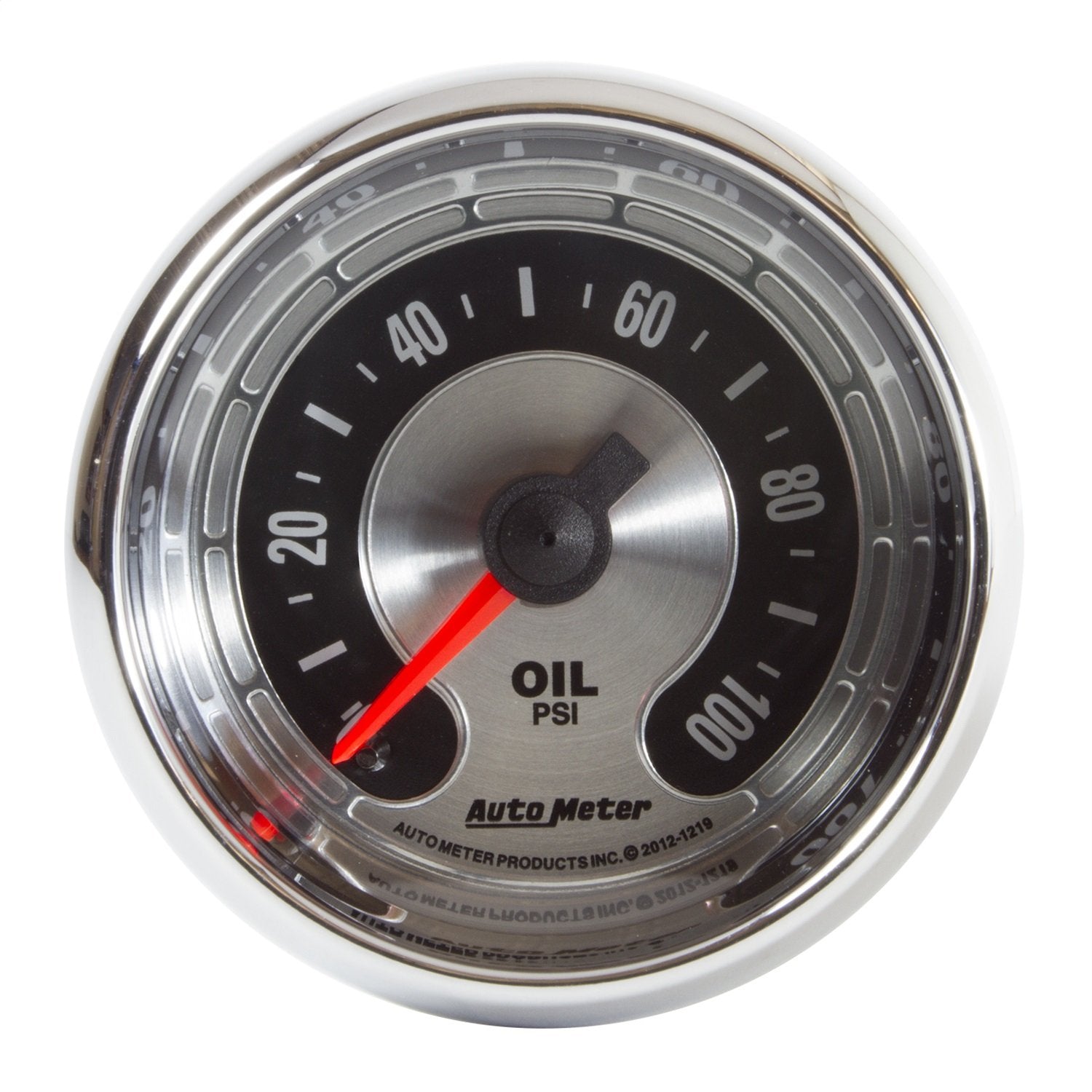 American Muscle Auto Meter 1219 2-1/16" Electric Oil Pressure Gauge (0-100 PSI, 52.4mm)
