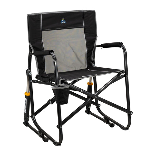 GCI Outdoor Rocking Chair Freestyle Rocker Outdoor with Beverage Holder