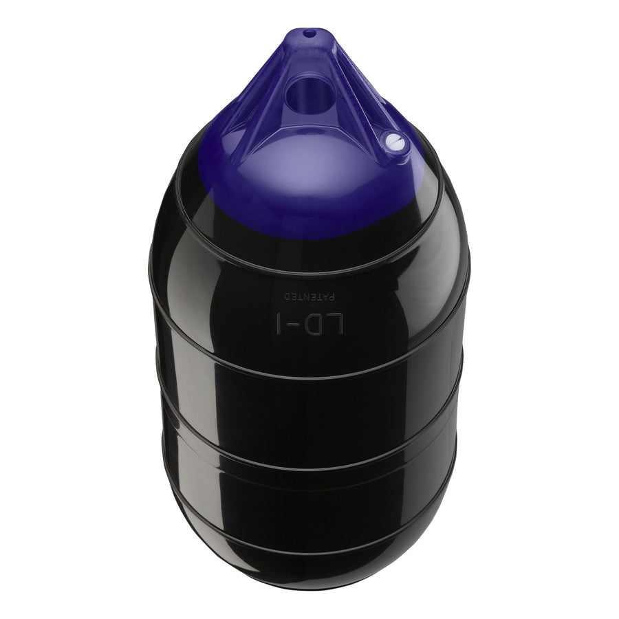 Polyform Low Drag Buoy LD-1 Standard Blue Ropehold - Black Series