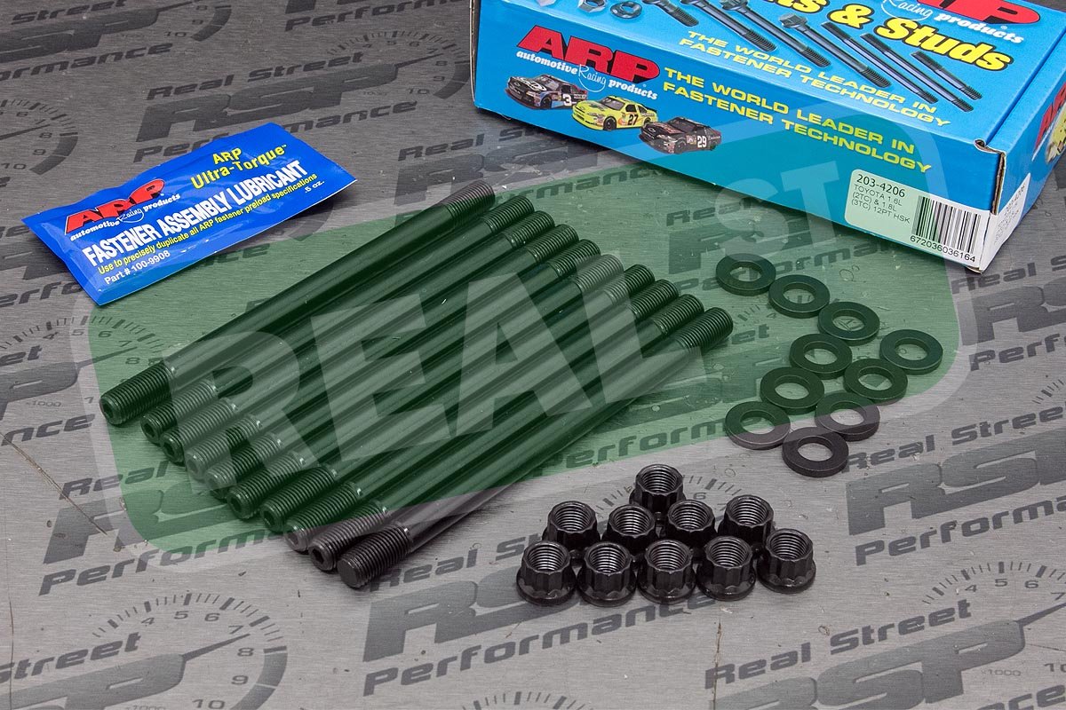 Toyota ARP 1.6L (2TC) & 1.8L (3TC) 12pt Head Stud Kit