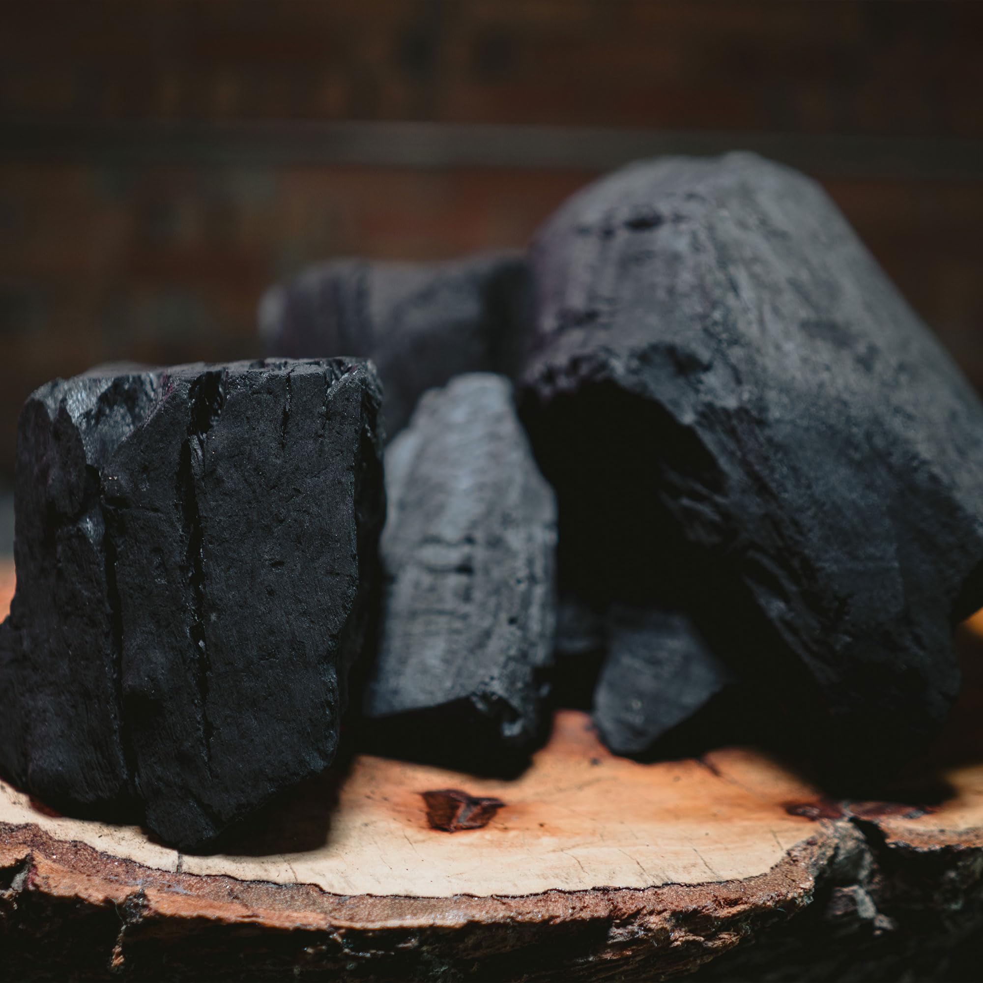 100% All Natural Jealous Devil Hardwood Lump Charcoal for Barbecue Grilling and Smoking, 35 Pound Bag - Restaurant Quality BBQ Grill Supplies and Fire Starter Accessories