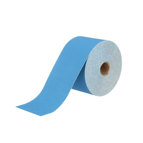3M Blue Stikit Abrasive Sheet Roll, 36221, No Hole, 2-3/4 in x 30 yd, 180+ Grade, Automotive Sanding Roll Sandpaper for Coating Removal, Body Repair, Auto Sanding