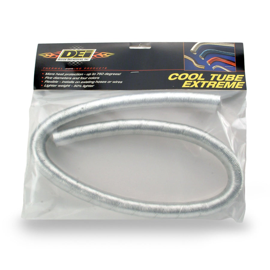Cool-Tube Extreme Silver Design Engineering 0.75" x 3' Heat Reflective Sleeve