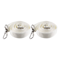 Adjustable TAYLOR MADE PRODUCTS Tie Down Strap 6' White