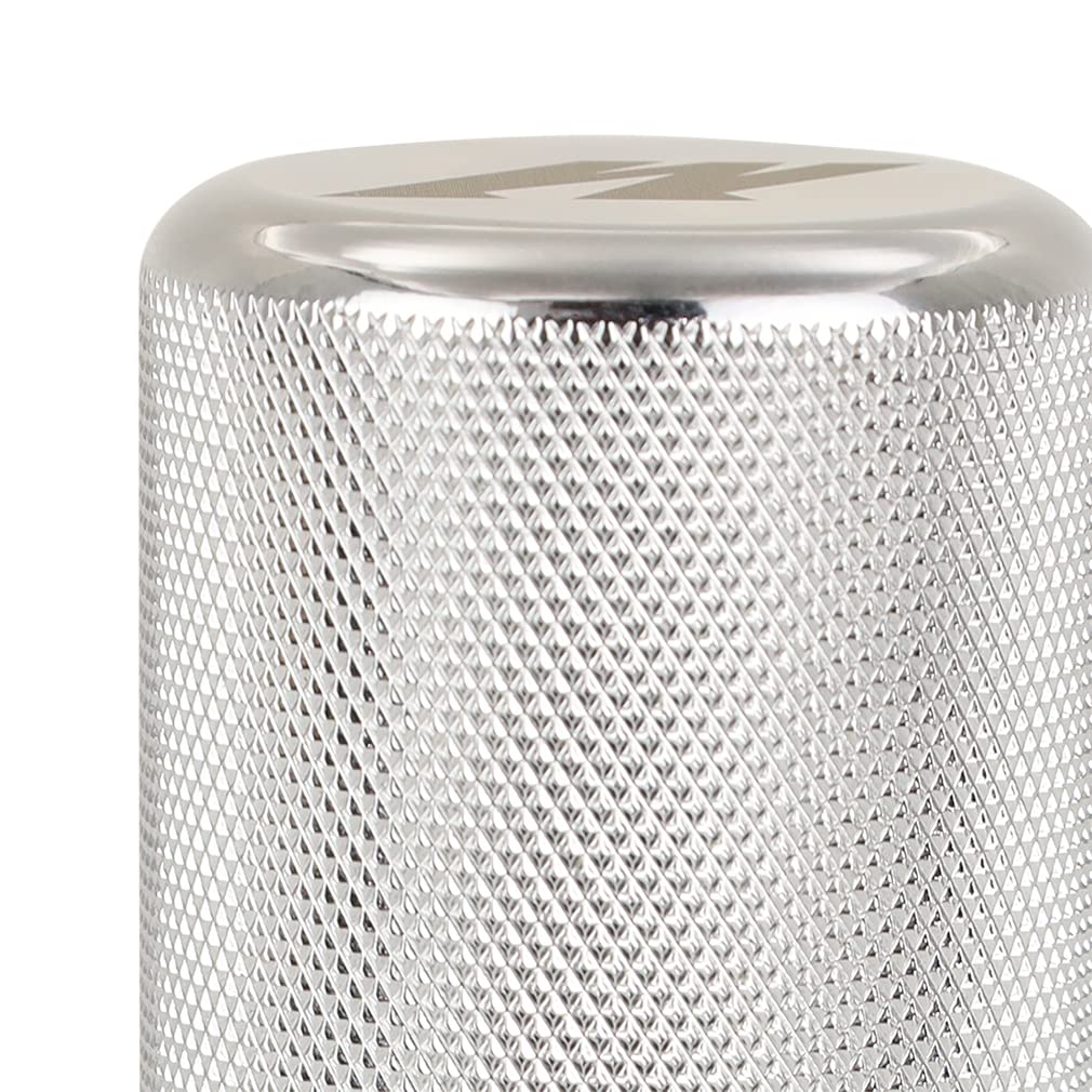 Mishimoto Shift Knob, XL, Weighted, Knurled, Silver