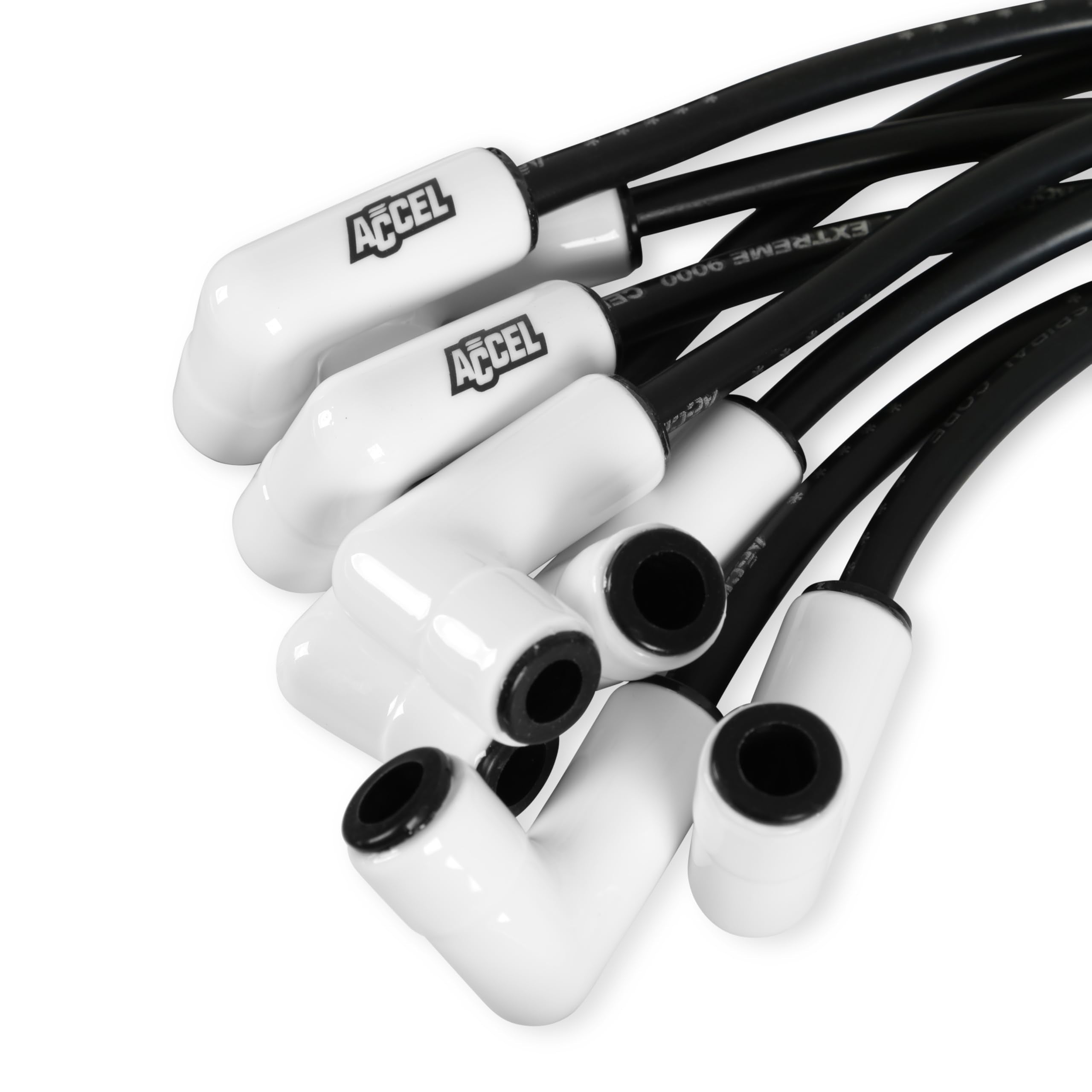 Extreme 9000 ACCEL 9013C Spark Plug Wire Set Ceramic Boot