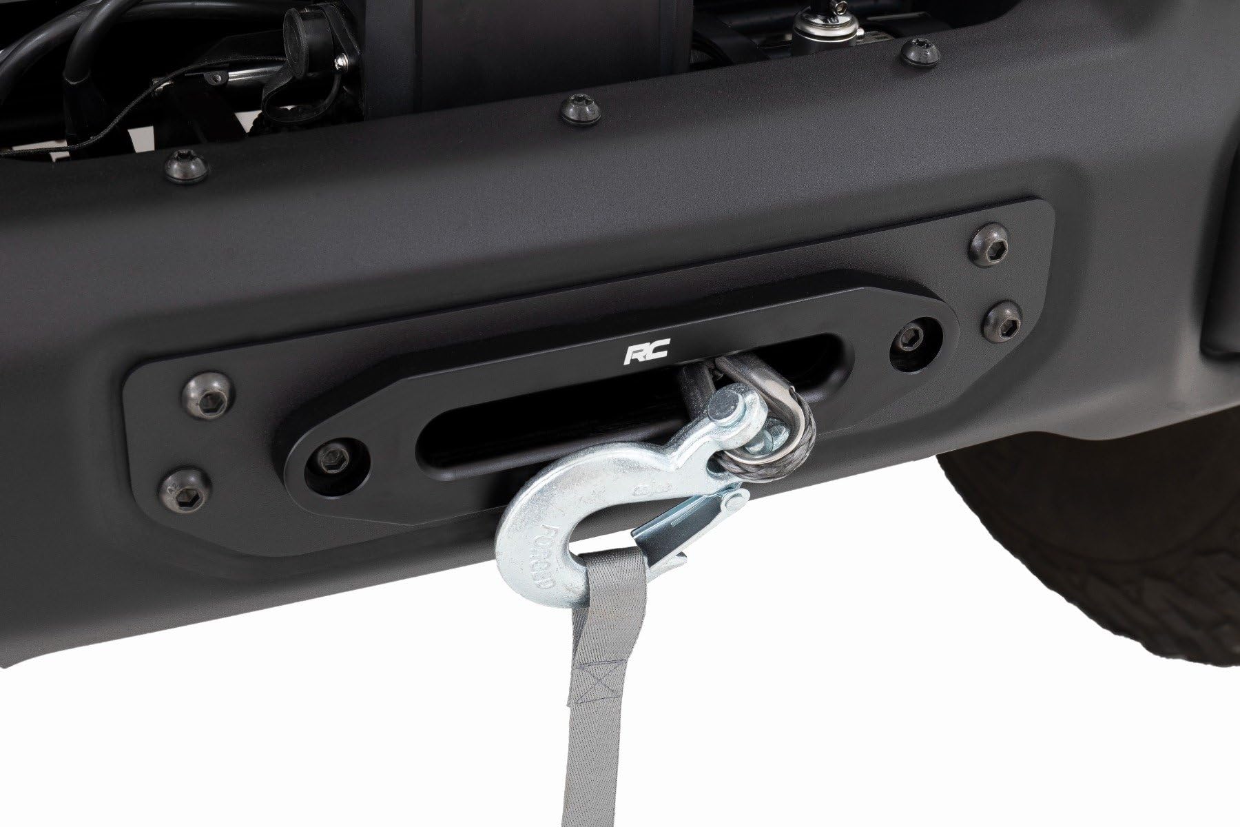 Rough Country Winch Mounting Plate JL for 2018-2024 Jeep Wrangler - 10652