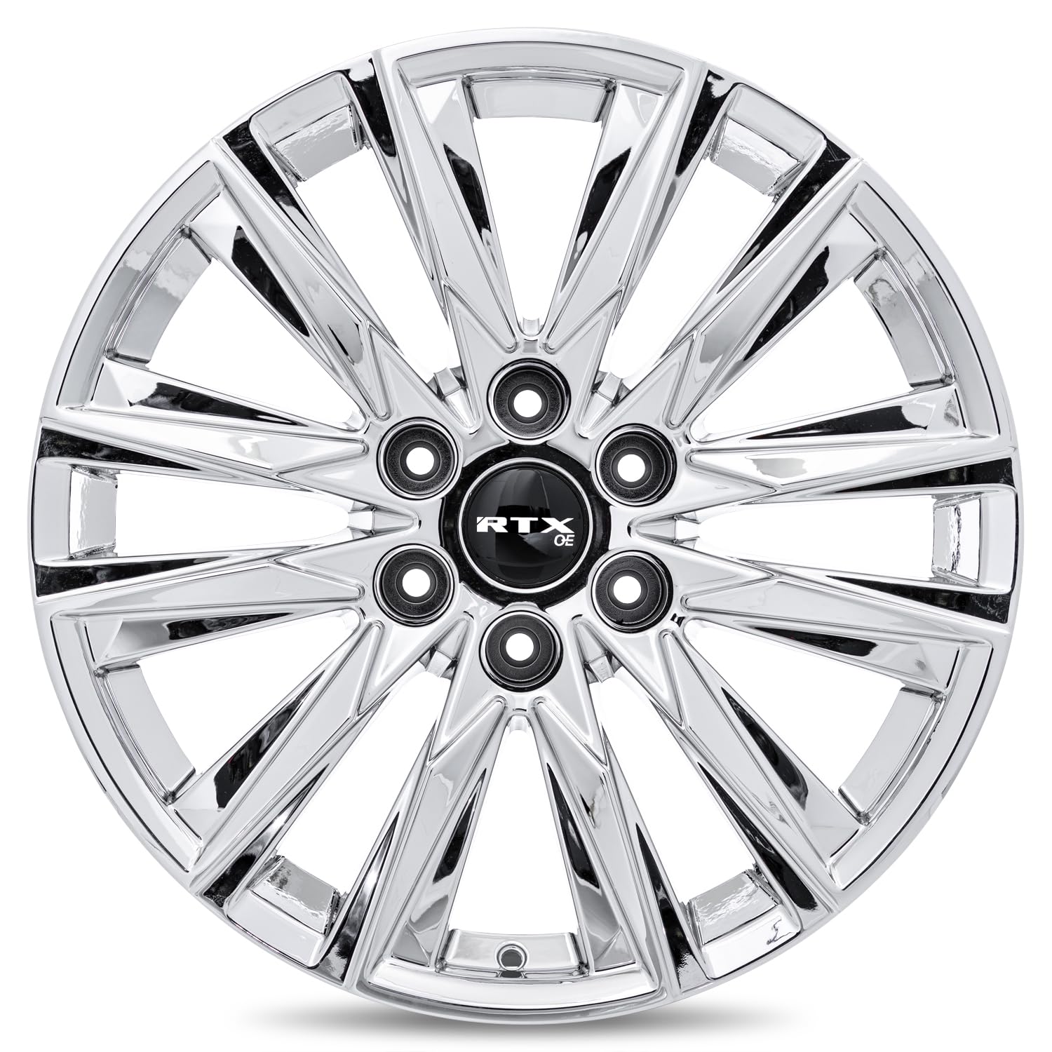 GM-01 RTX Custom Wheel - 20x9, 25 Offset, 6x139.7 Bolt Pattern, 78.1mm Hub - Chrome PVD Rim