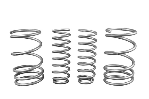 Whiteline Front and Rear WSK-MIT001 Coil Spring Lowering Kit Compatible with 09-17 Lancer
