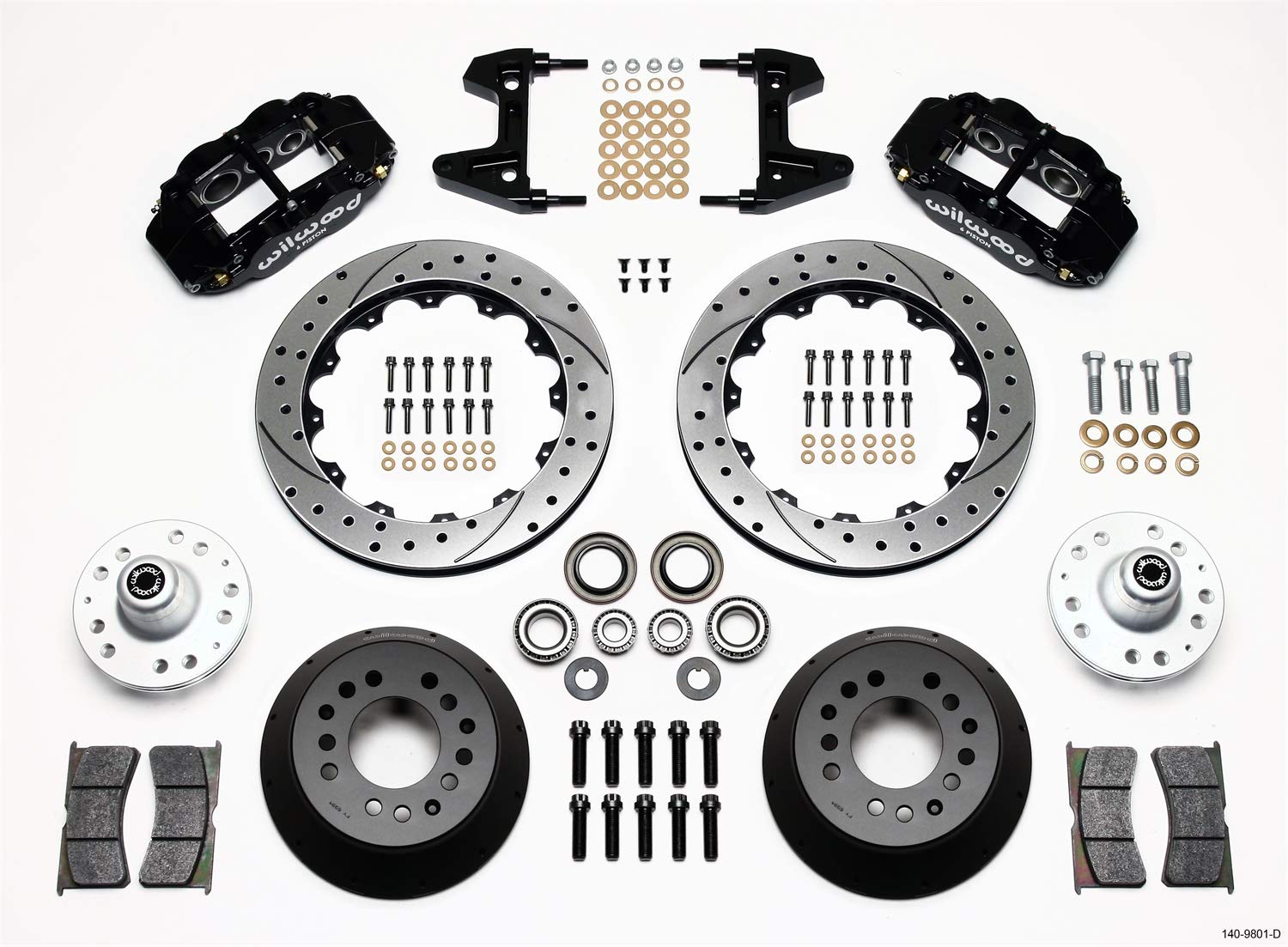 Brake Kit Wilwood Front Mustang II 74-78 13in Rotor