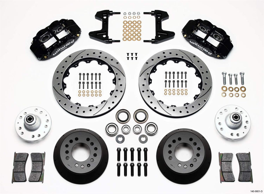 Brake Kit Wilwood Front Mustang II 74-78 13in Rotor