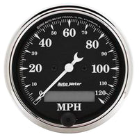Auto Meter Old TYME 1787 Black Electric Programmable Speedometer