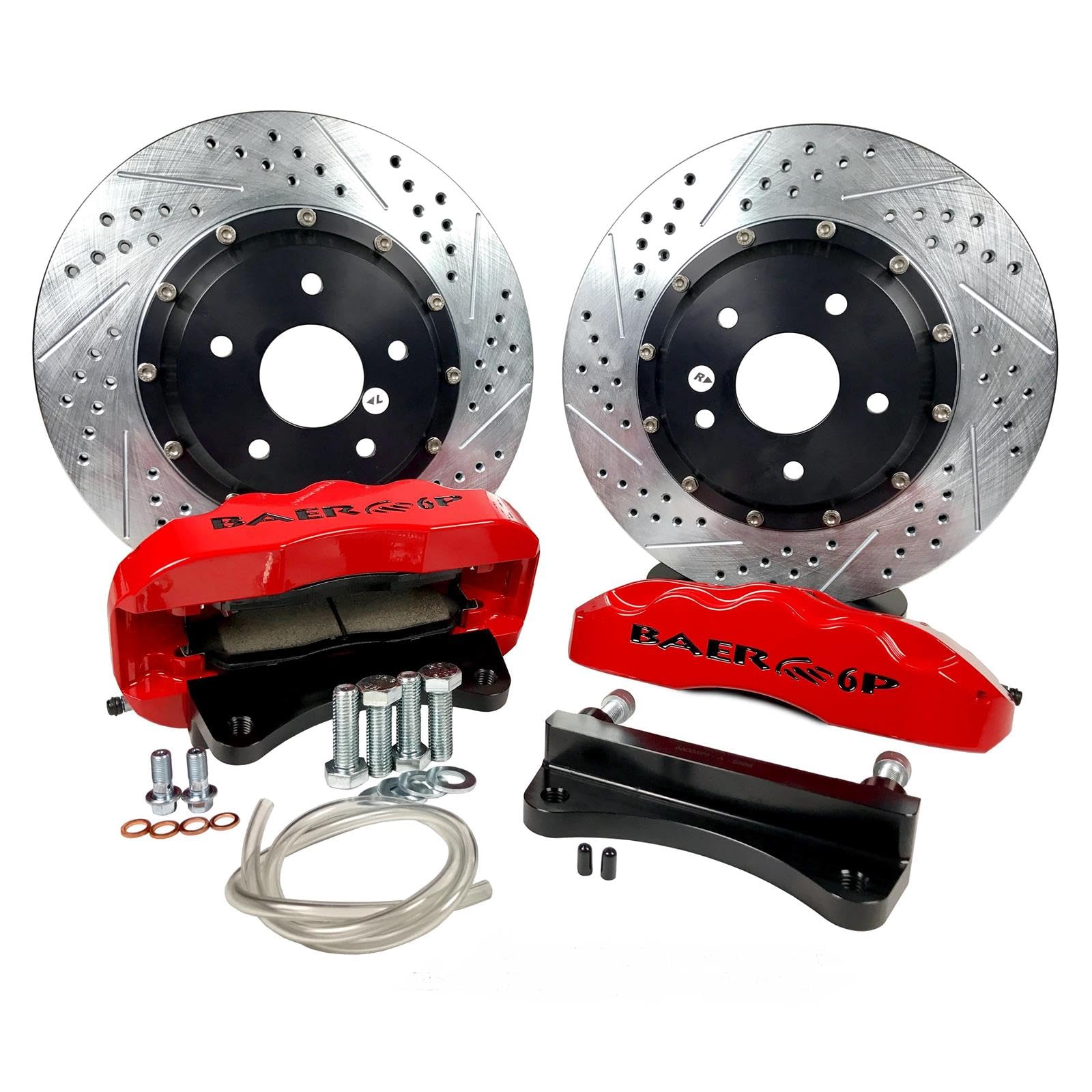 11" Ss4+ Brake Sys Frt Slvr Baer Brakes 56 300B (4141158S)