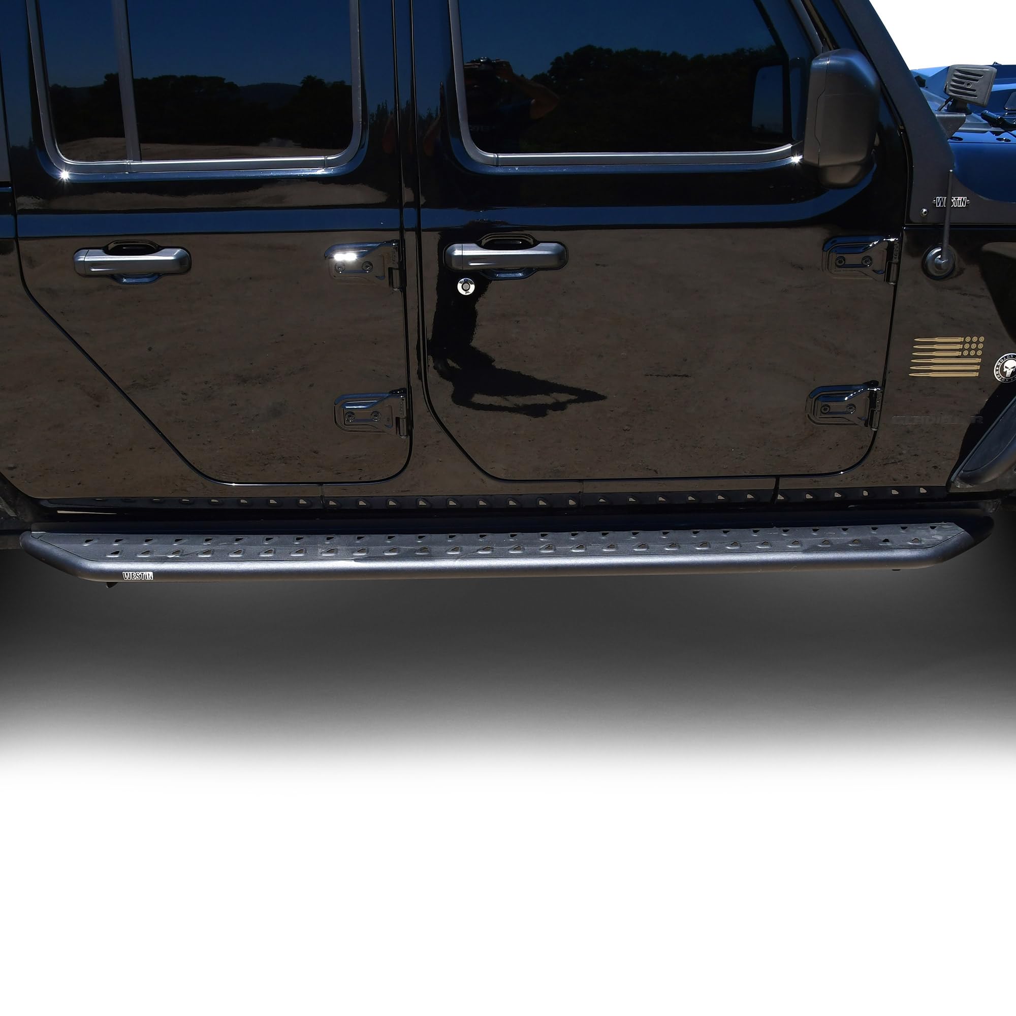 Outlaw Running Boards Westin fits 2020-2023 Gladiator Textured Black 1 Pair