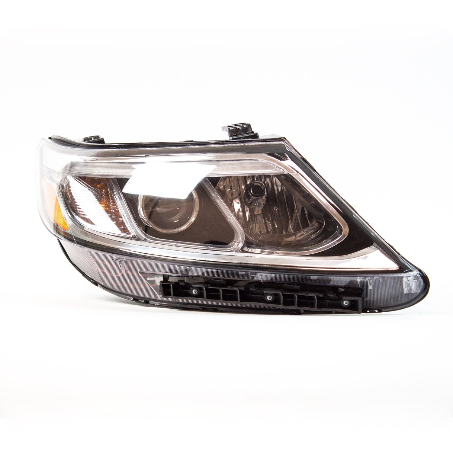 Right TYC Headlight Assembly Compatible with 2014-2015 Kia Sorento