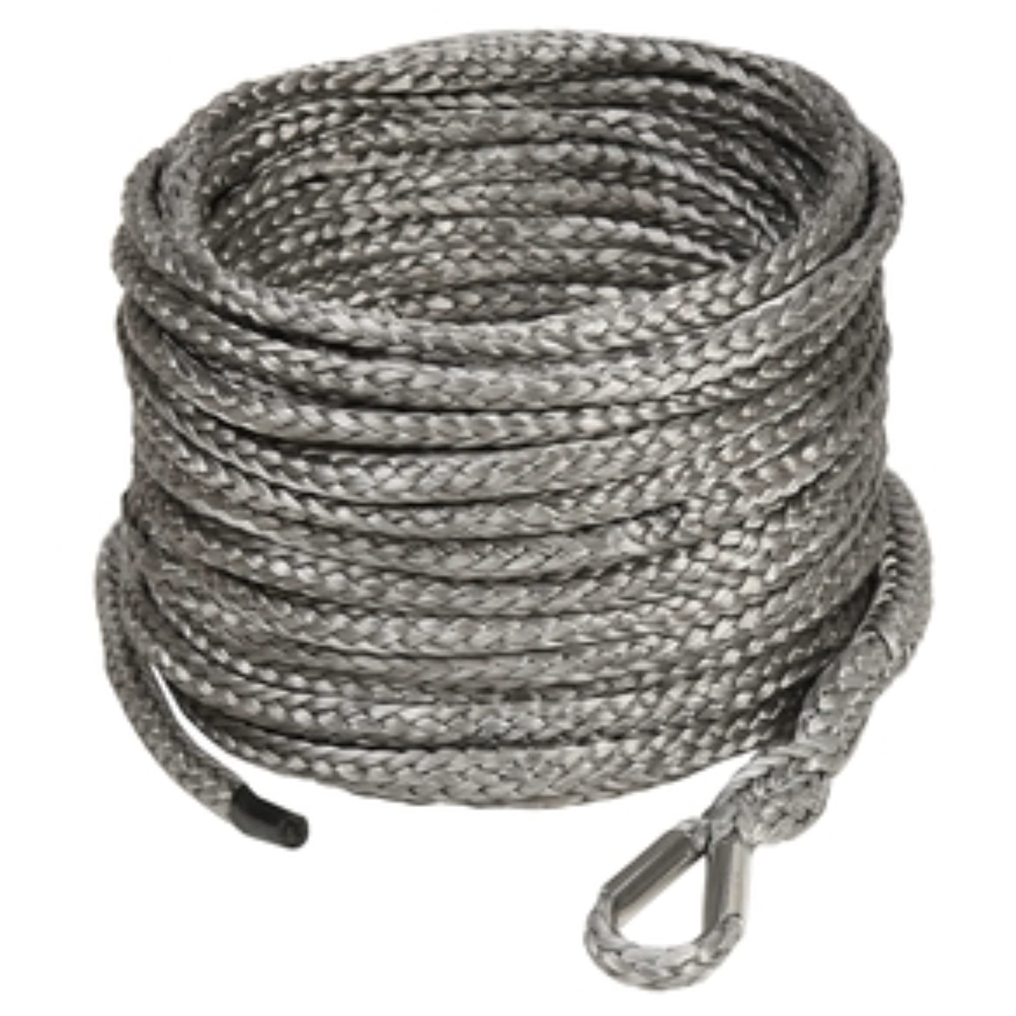 Powersports Bulldog Winch 20185-OR- Synthetic Winch Rope 4.8Mmx50 Foot, Orange