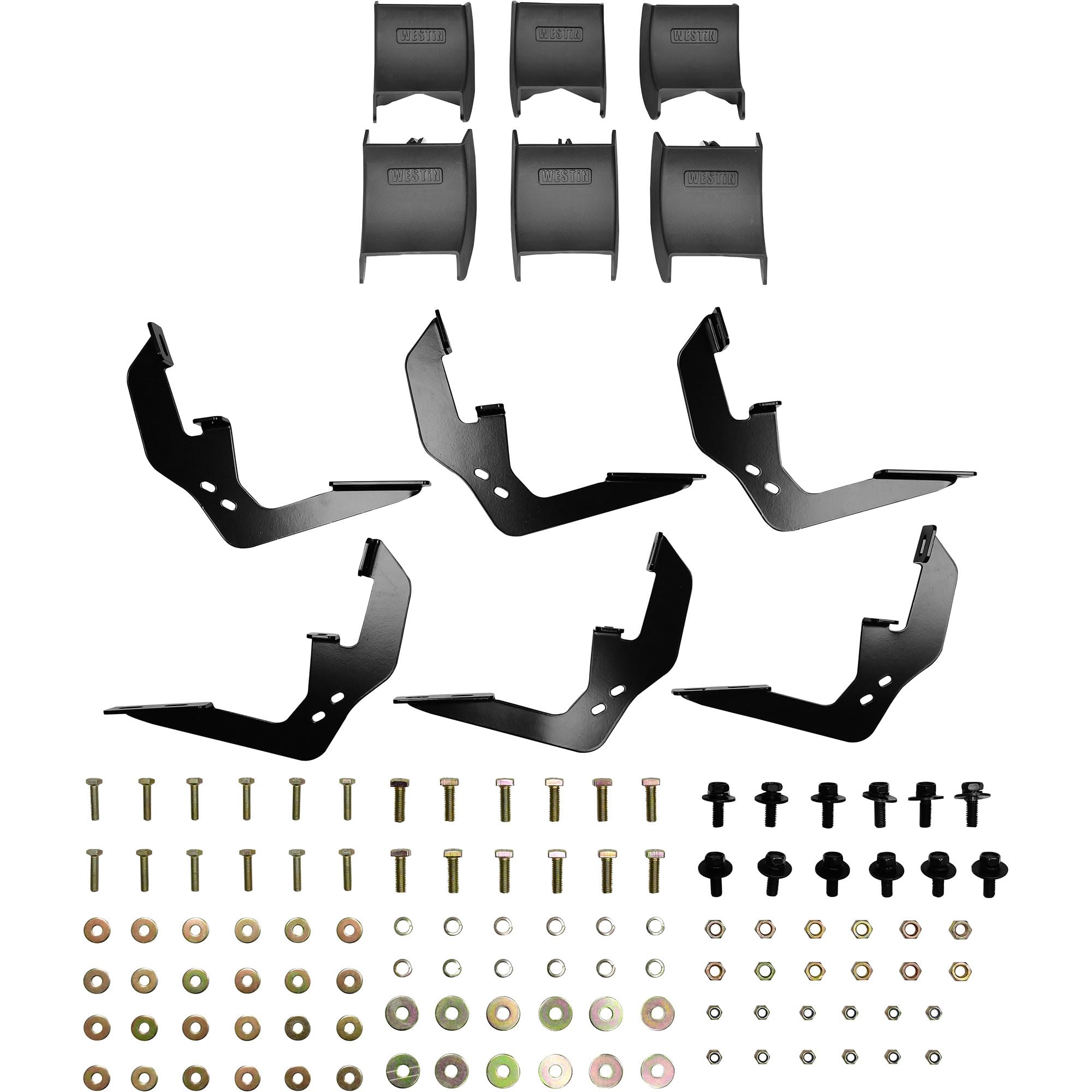 28-51260 Westin R5 Nerf Bars fits 2019-2025 Silverado Sierra 1500 2020-2025 Silverado Sierra 2500 3500 Double Cab (Exc 2019 Silverado LD/Sierra 1500 Limited) Stainless Steel Pair