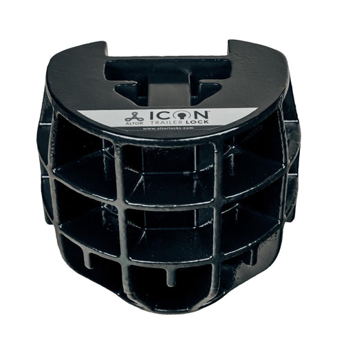 Altor Trailer Lock ICON for 2 inch couplers | Secures high Value Utility Trailers/Travel Trailers/RV/Boat/Toy Haulers
