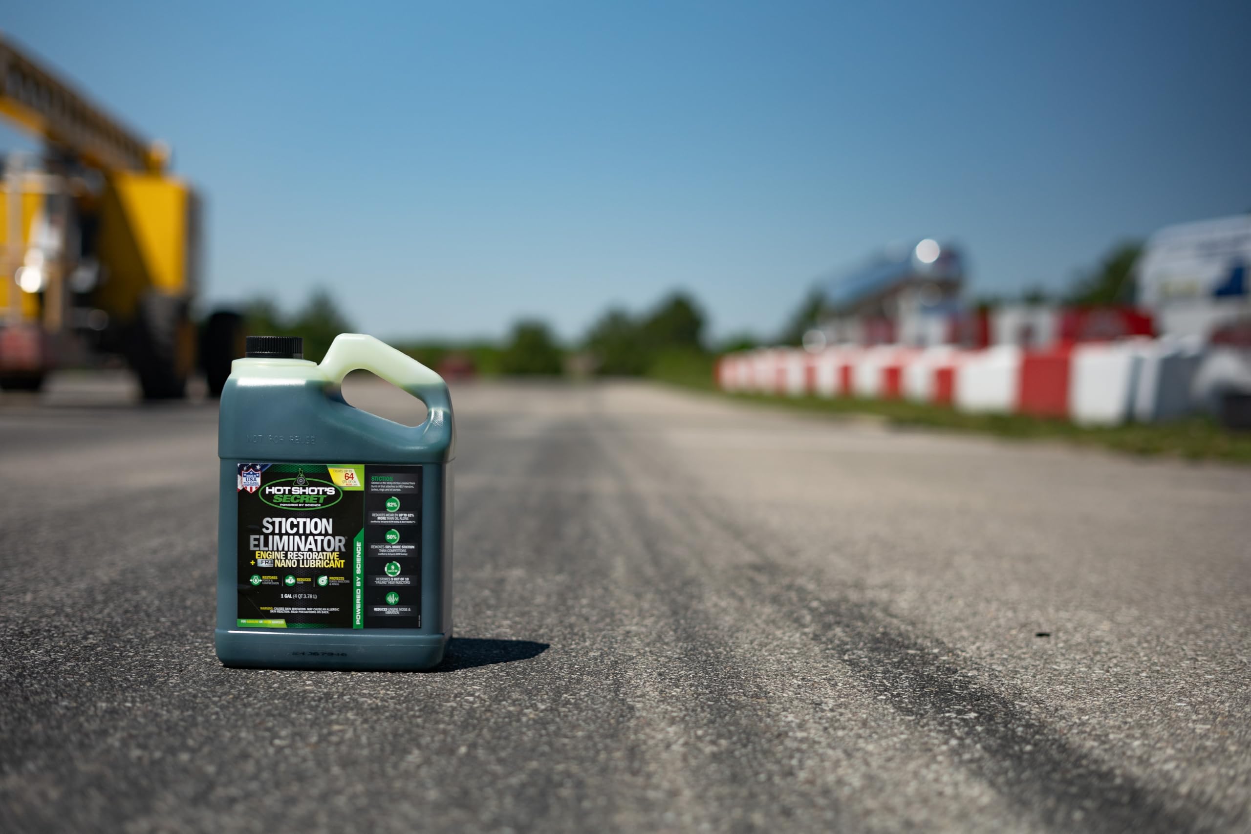 Hot Shot's Secret Stiction Eliminator Original - For All Vehicles, Gas & Diesel Oil Additive, Reduces Wear, Restores Power & Protects Injectors, Eliminates Injector Stiction, 5 Gallons
