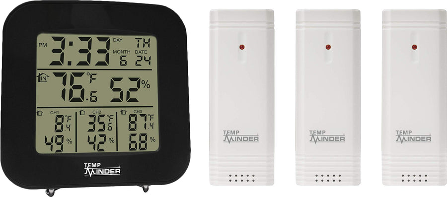 4-Zone TempMinder Temperature and Humidity Station