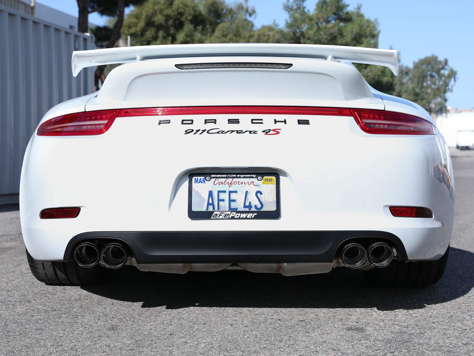 MACH Force-Xp aFe Power 49-36406-1C 2-1/2 in 304 Stainless Steel Cat-Back Exhaust w/Carbon Fiber Tips