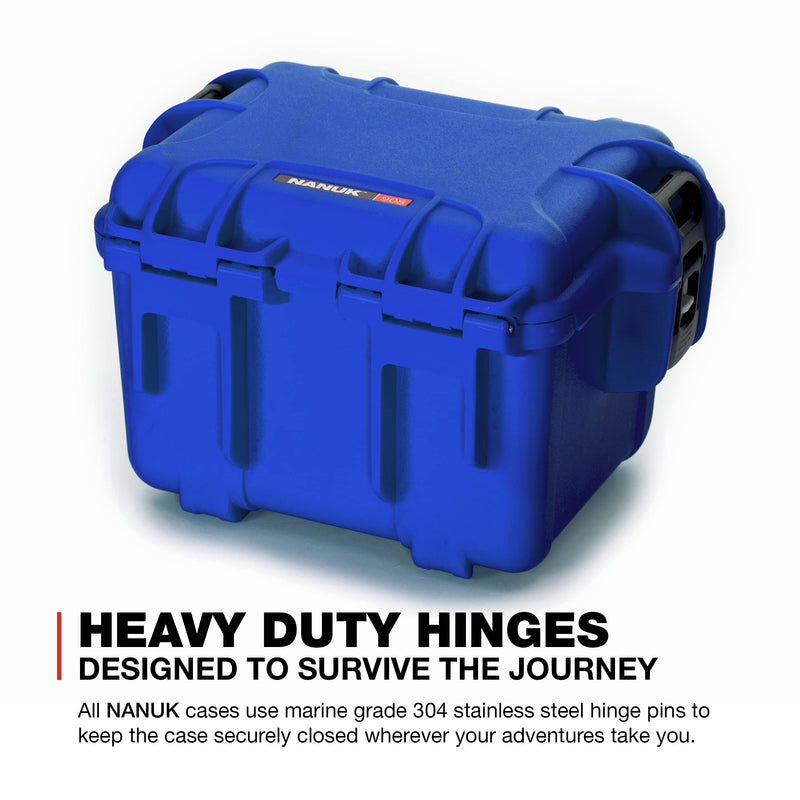 Blue Nanuk 908 Waterproof Hard Case Empty