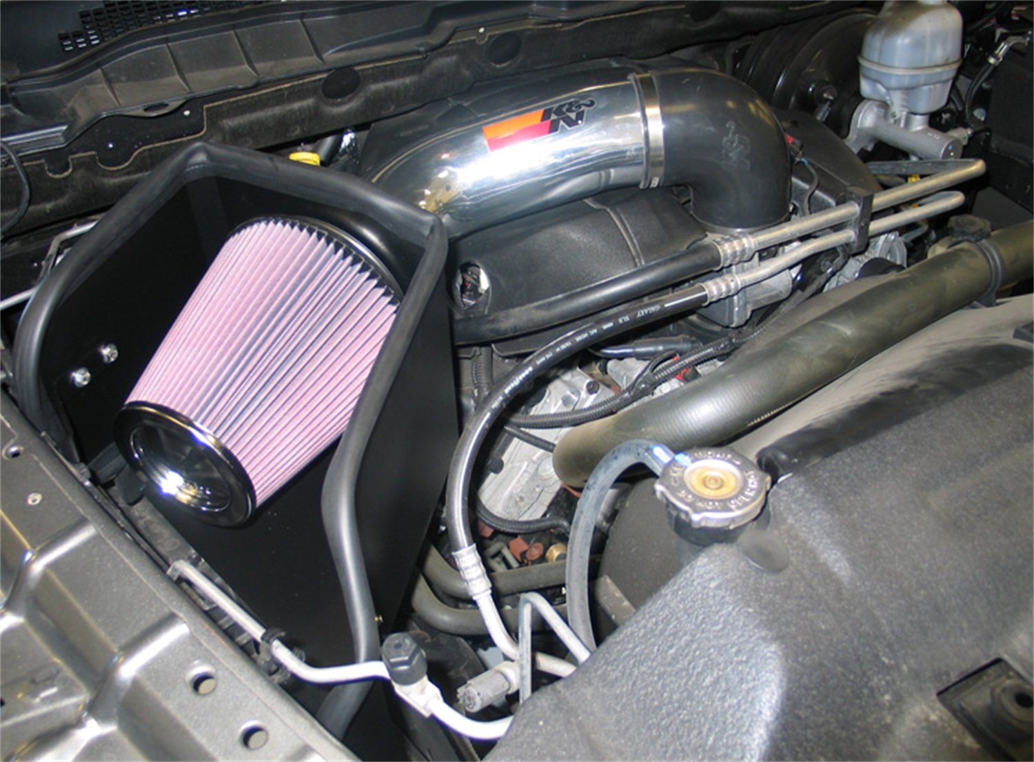 77-1561KP K and N Performance Intake Kit Perf. Intake Kit44; Dodge Ram 150044; V8-5.7L - 09-13