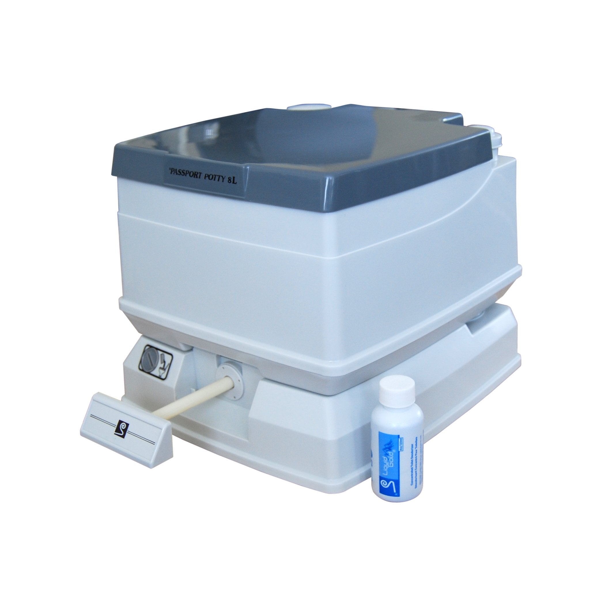 Passport Potty Sanitation Equipment 8 Liter, White