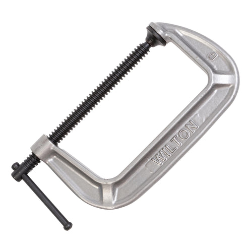 Wilton 6" C-Clamp, Opening, 3-1/4" Throat, 1400 Lbs. Clamping Force (Model 146C)