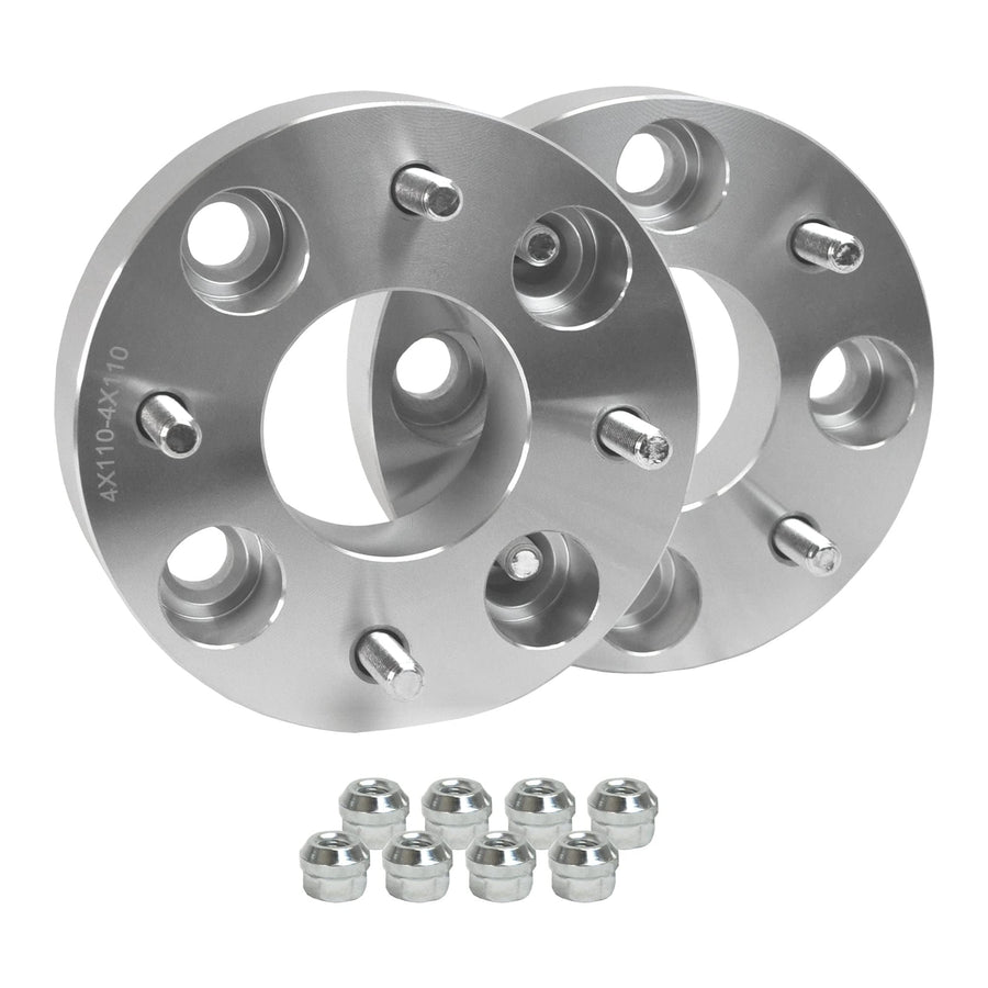 Front/Rear Rugged Wheel Spacer for (2019-20) Yamaha YXZ 1000R, Aluminum Alloy, Machine Pressed High Tensile Studs, Bolt On 2 Pieces Per Box, Bolt Pattern: 4 x 156 mm; Thread: M12 x 1.25; Thickness: 2”