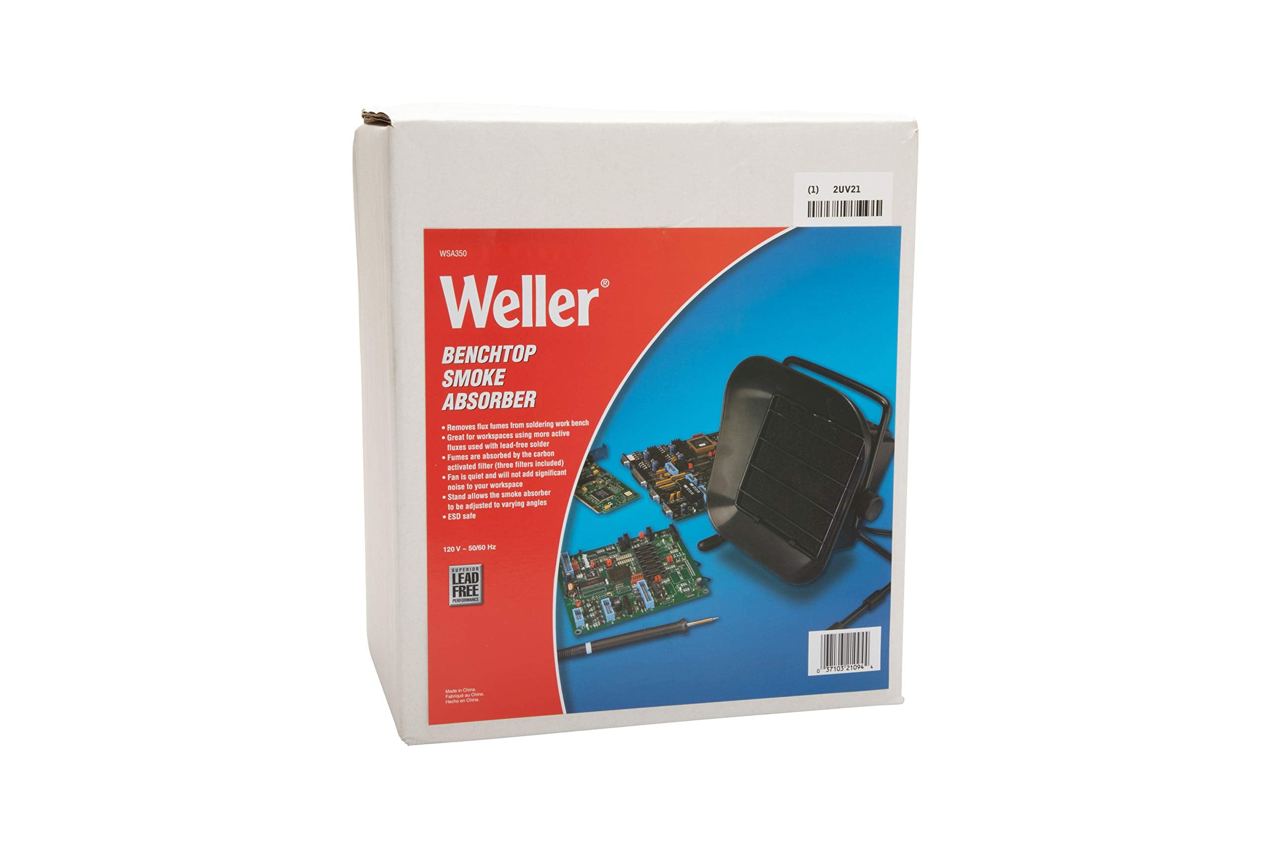 Weller 120v Genuine Bench Top Smoke Absorber | WSA350