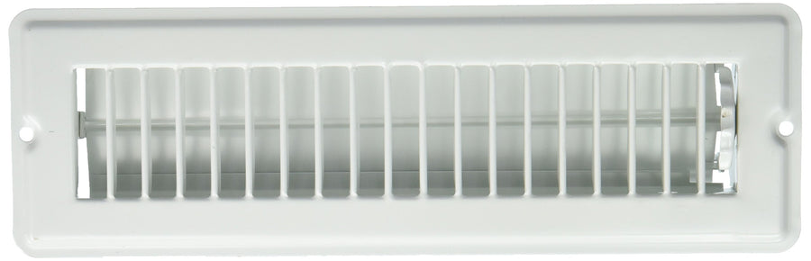 2-1/4" x 10" Floor Register AP Products (13640 White