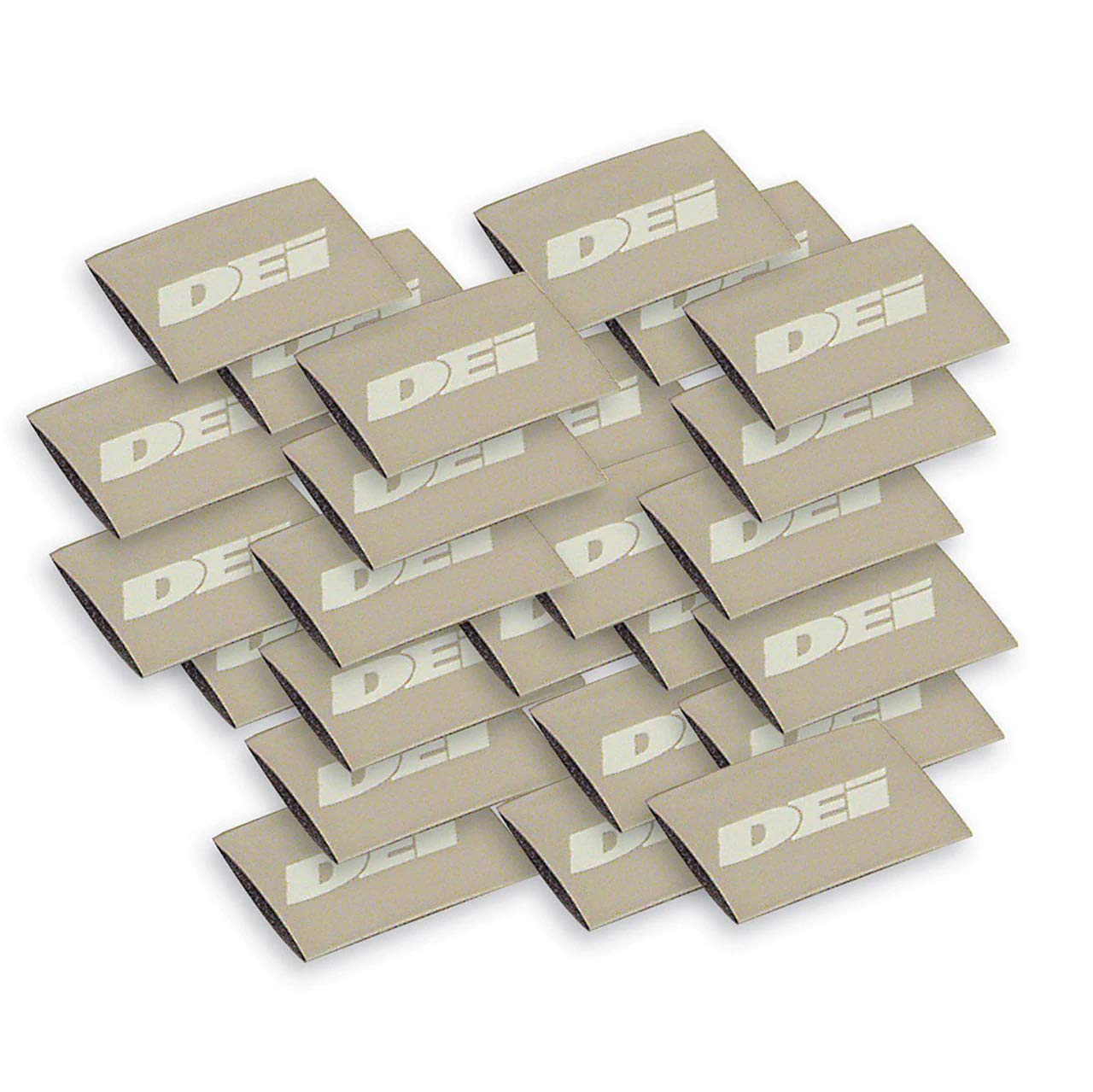 Design Engineering 010800 18mm x 1.5" Grey Spark Plug Wire/Boot Heat Shrink Tubes (Pack of 25)