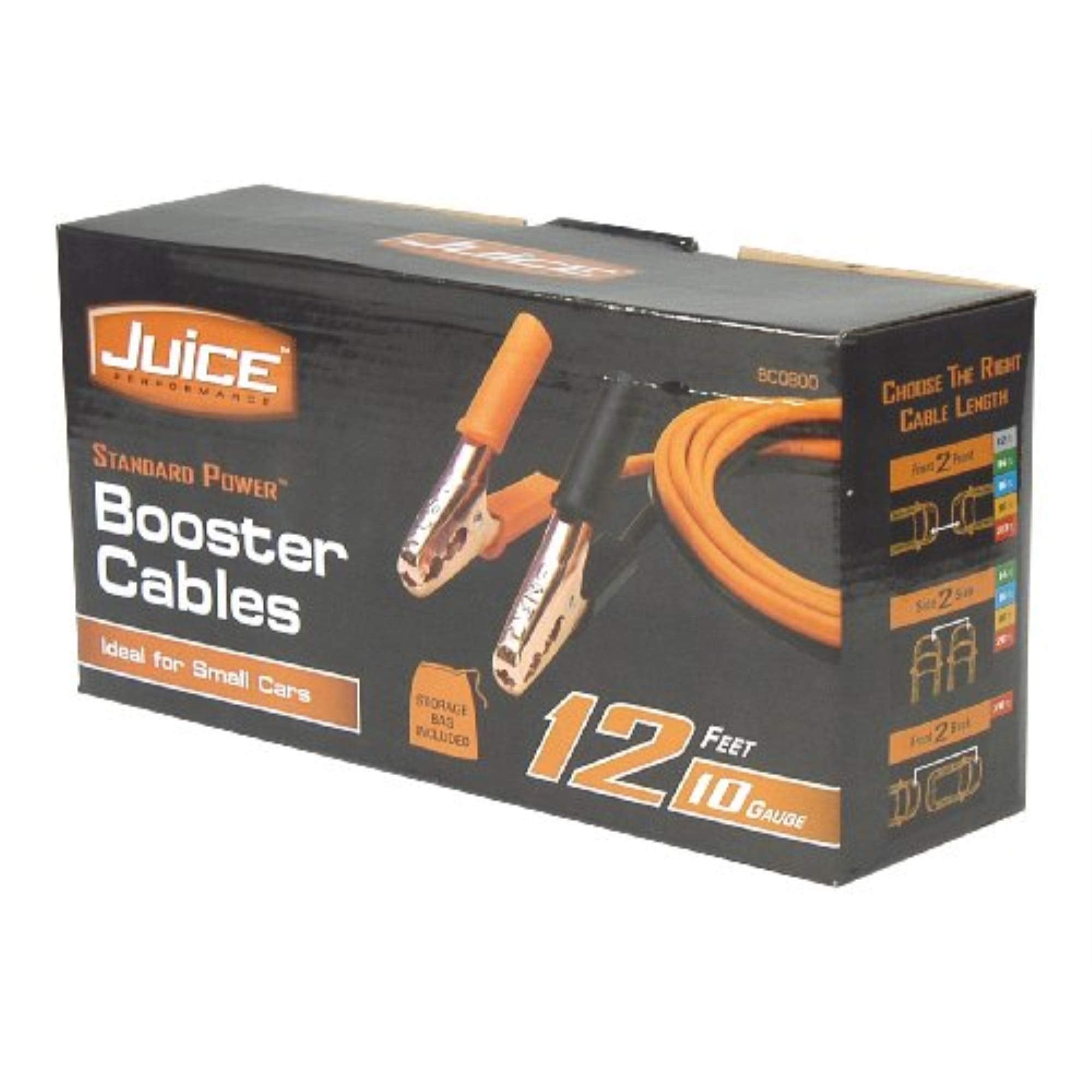 12' Juice Performance Standard Power 10-Gauge Booster Cable