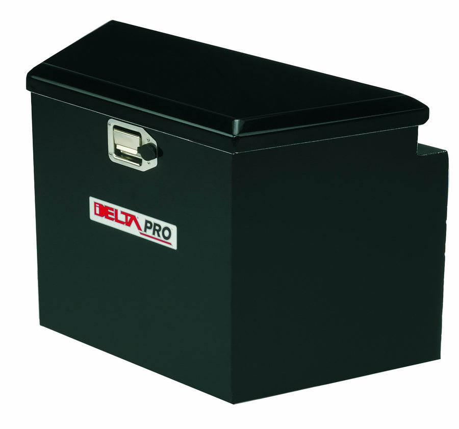 48" Long Delta Pro Black Steel Trailer Tongue Truck Box